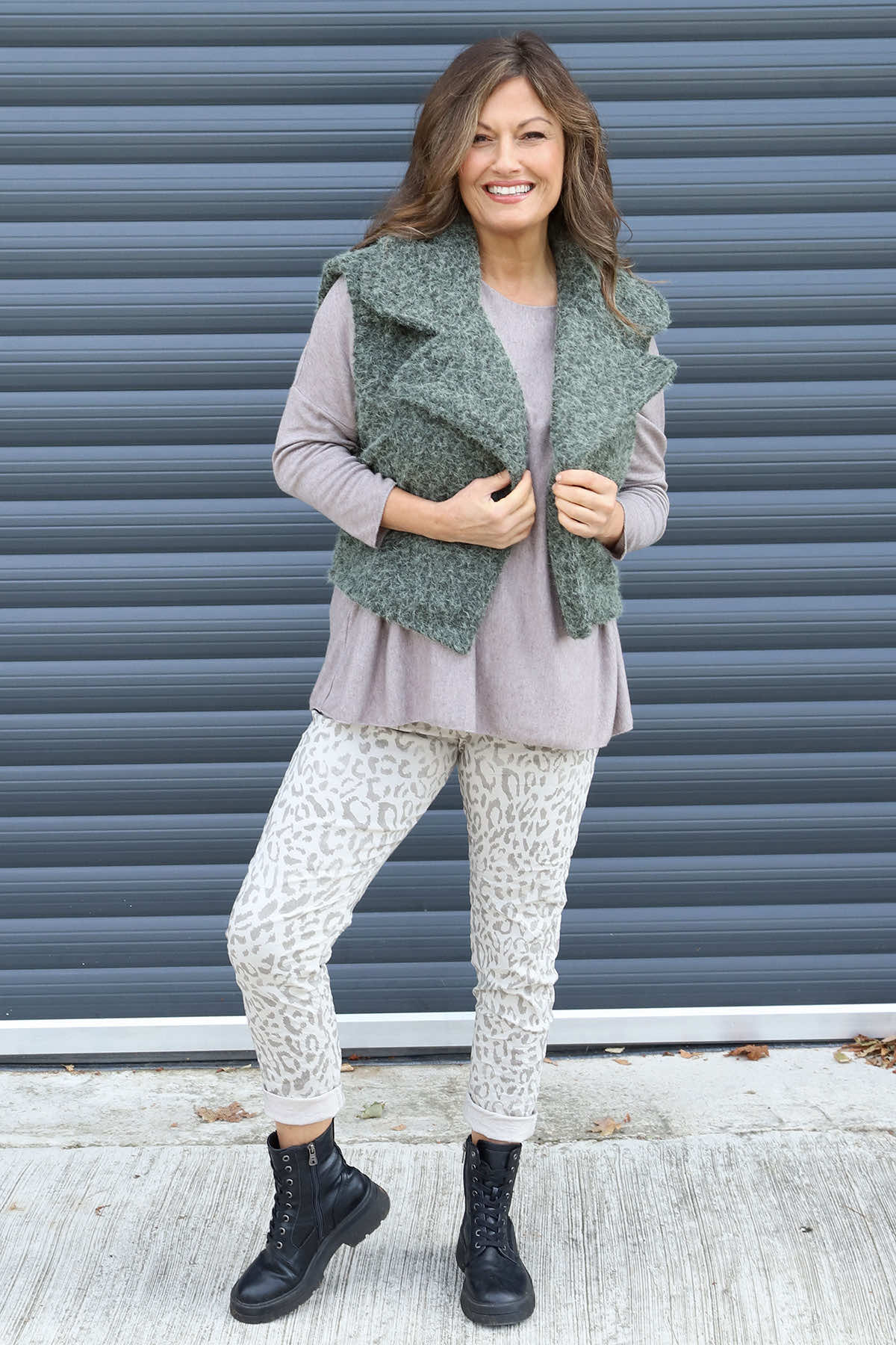 Esmeralda Gilet Khaki