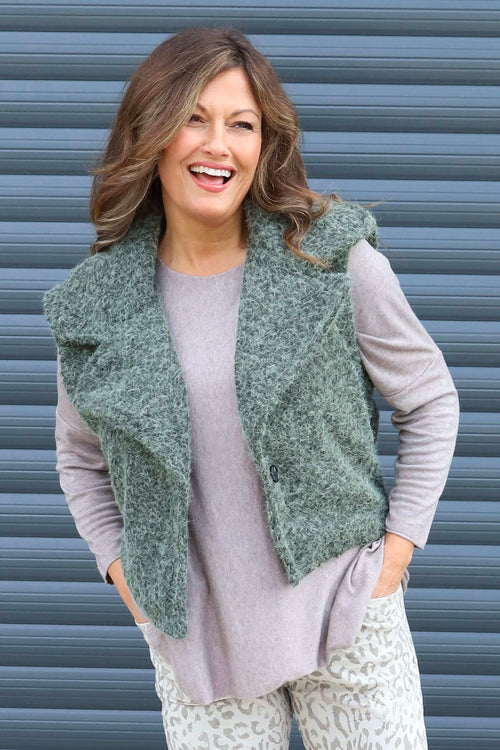 Esmeralda Gilet Khaki