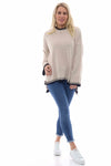 Maddie Knitted Jumper Stone