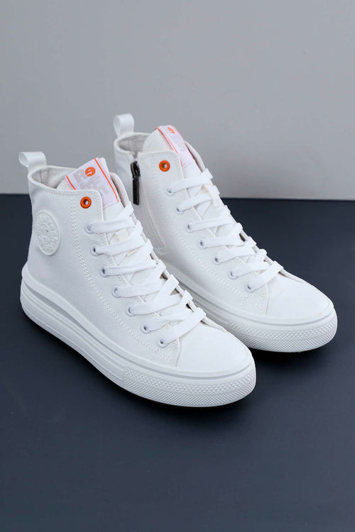 Isabella Trainers White