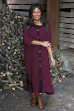 Elvira Co-ord Set Wine Wine - Elvira Co-ord Set Wine