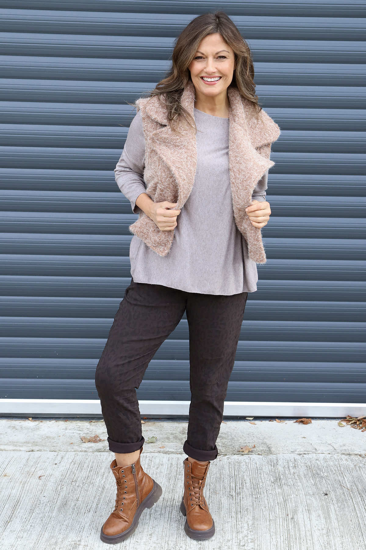 Esmeralda Gilet Camel