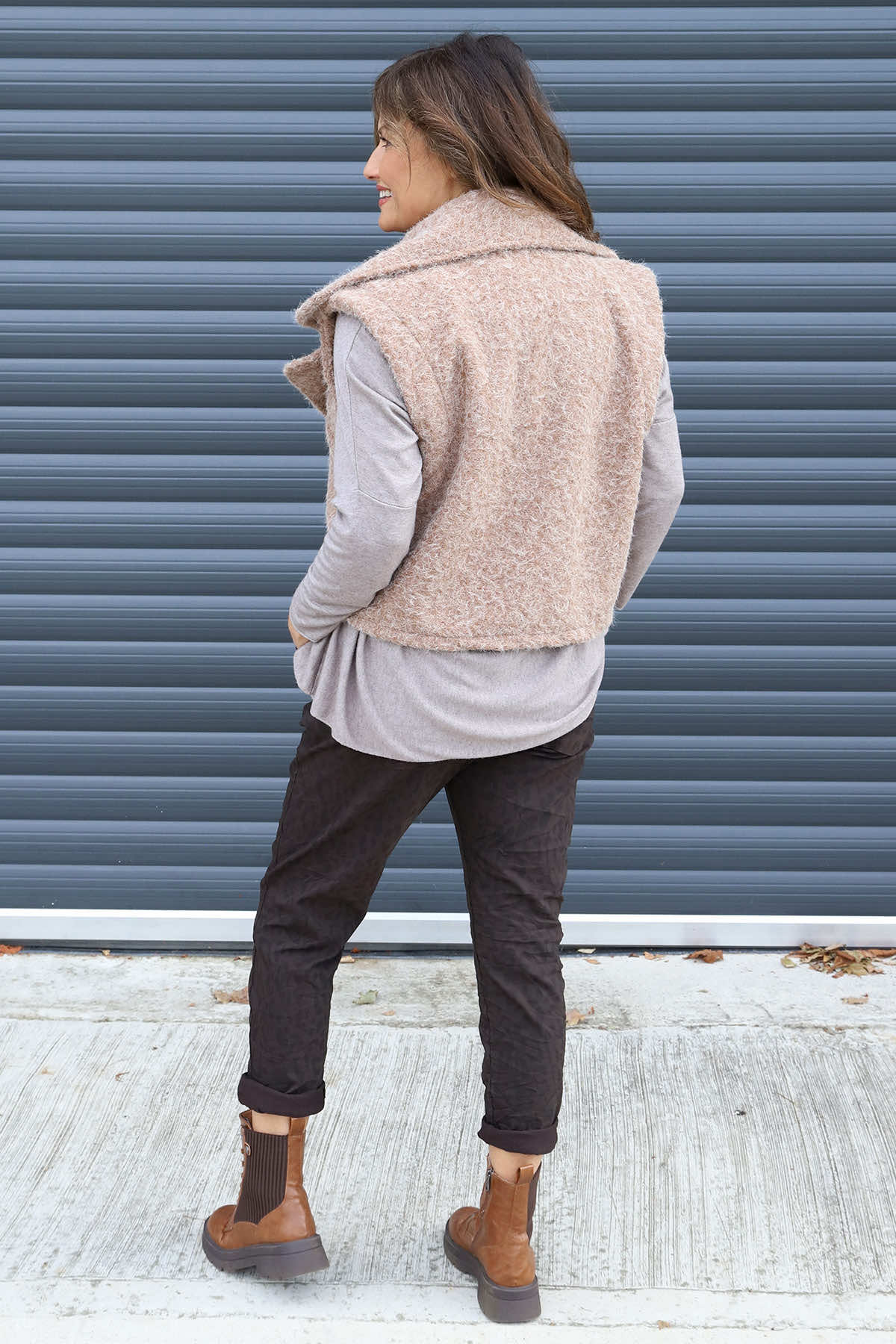 Esmeralda Gilet Camel