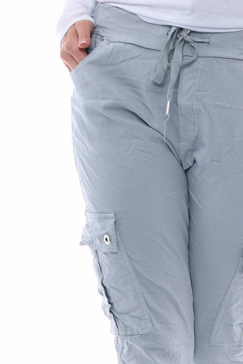 Jelani Cargo Pants Grey - Image 3