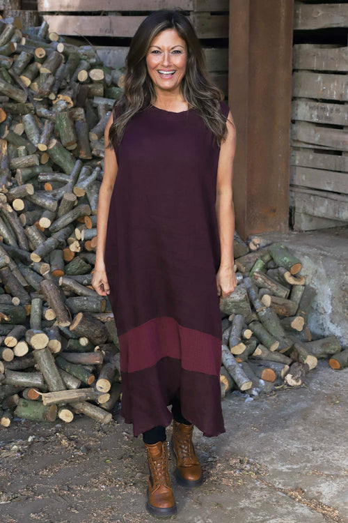 Elvira Co-ord Set Wine - Image 3