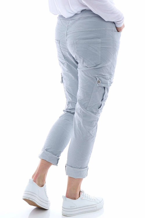 Jelani Cargo Pants Grey - Image 7