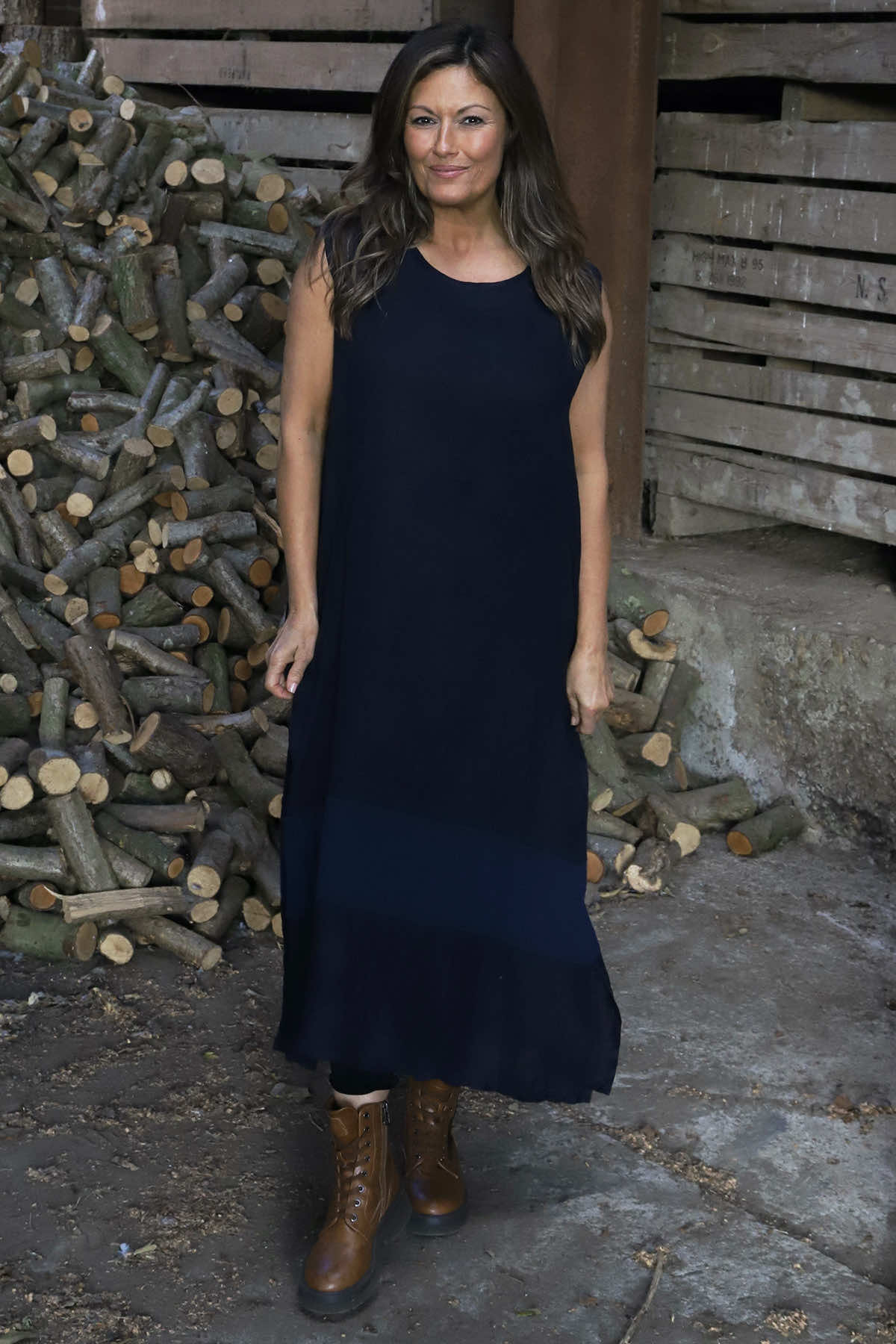 Elvira Co-ord Set Navy