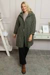 Clara Coat Khaki