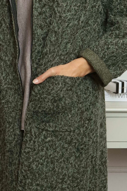 Clara Coat Khaki - Image 3