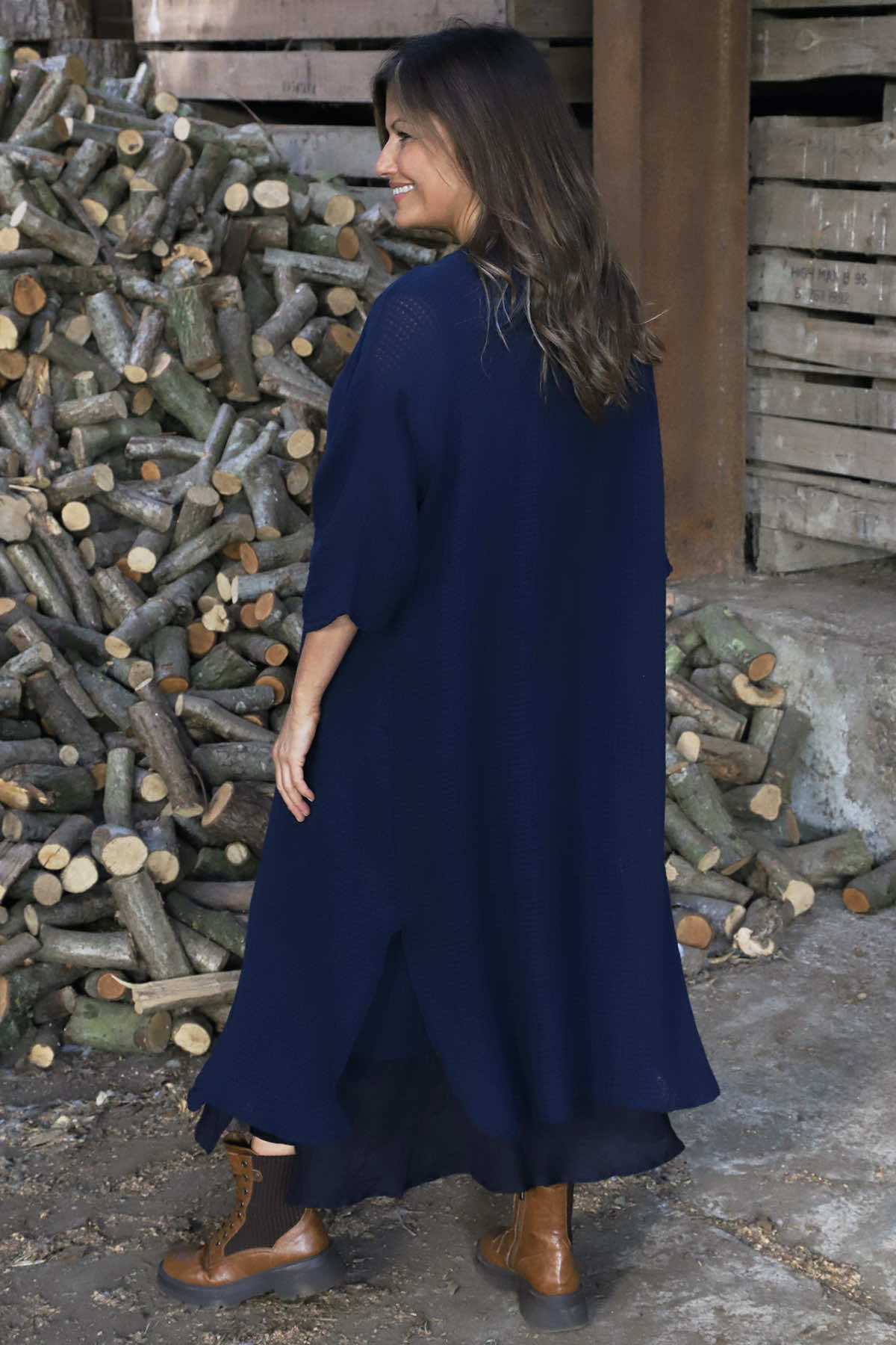 Elvira Co-ord Set Navy