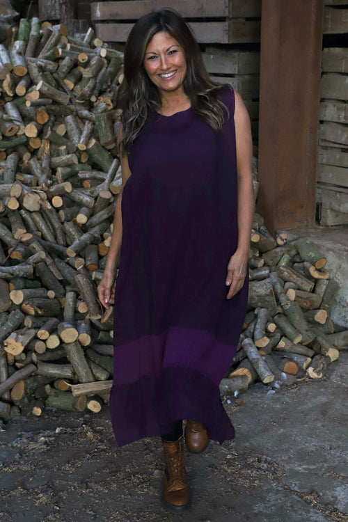 Elvira Co-ord Set Purple - Image 3