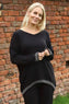 Harper Knitted Jumper Black