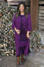 Elvira Co-ord Set Purple