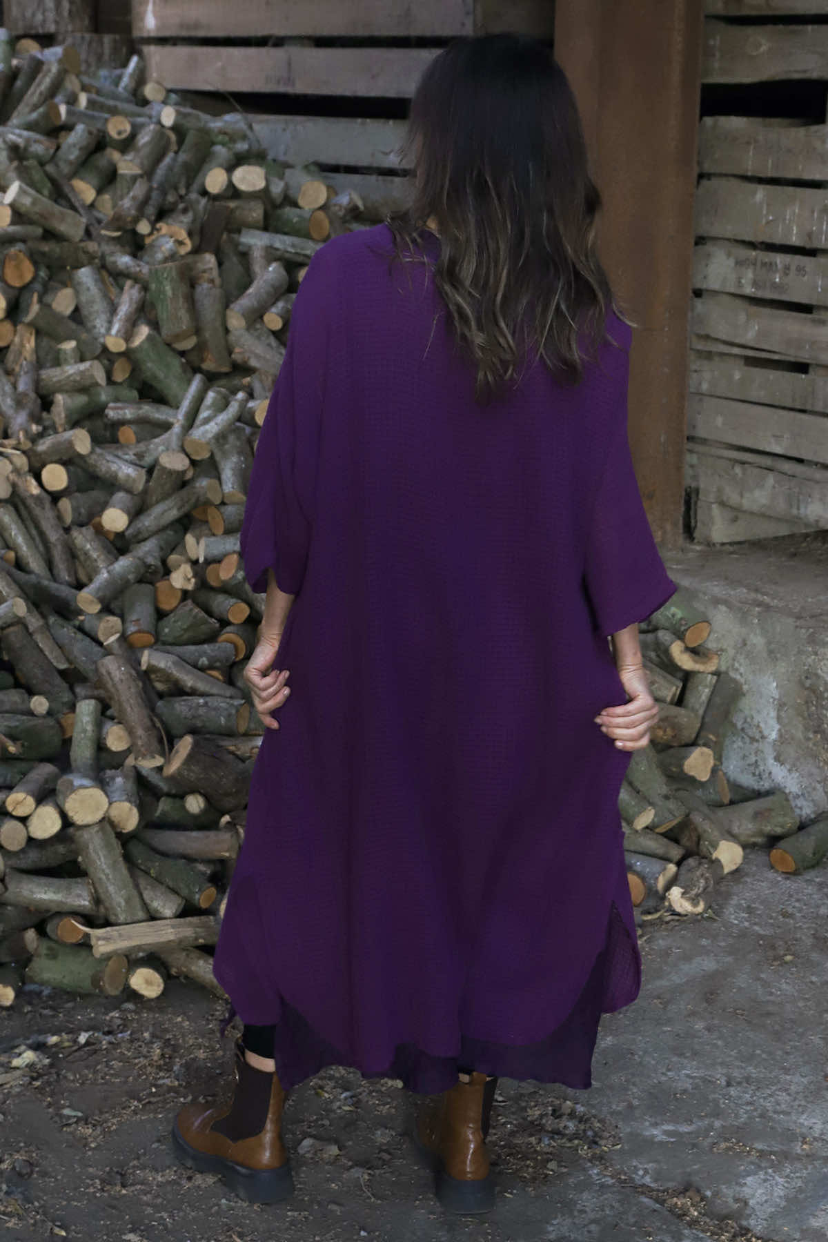 Elvira Co-ord Set Purple