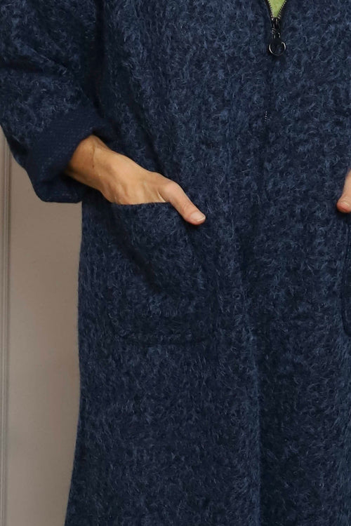 Clara Coat Navy - Image 3