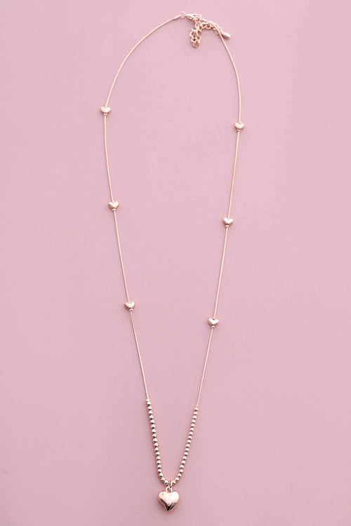 Lizzie Necklace Rose Gold - Image 2