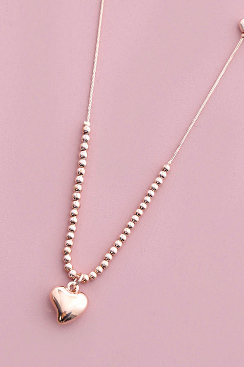 Lizzie Necklace Rose Gold - Image 3