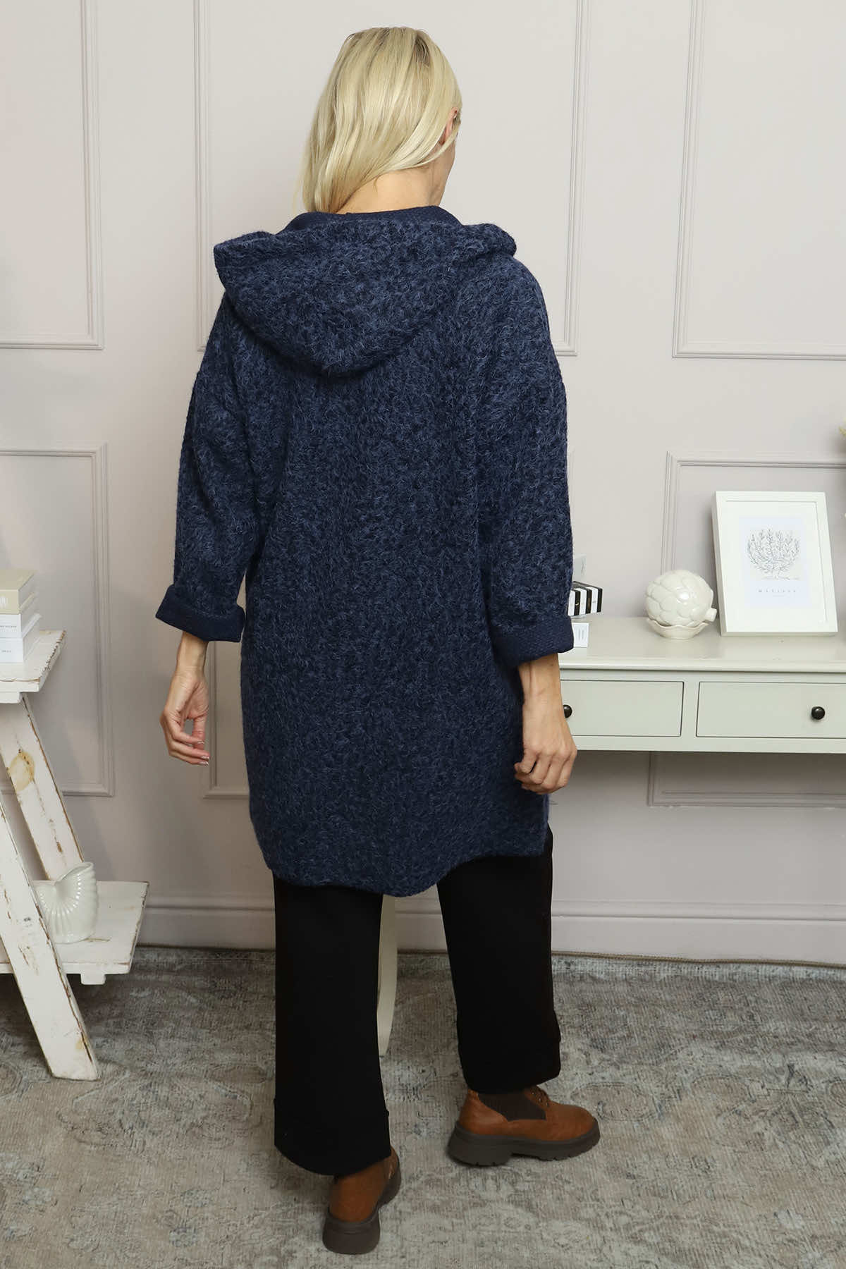 Clara Coat Navy