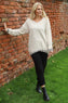 Harper Knitted Jumper Stone