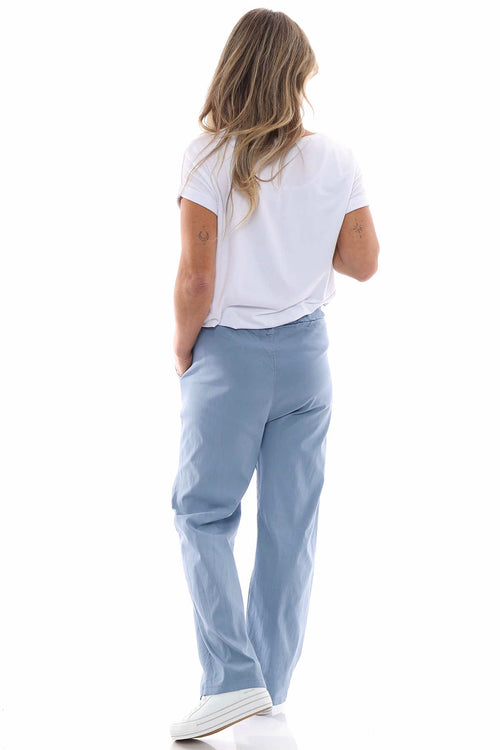 Anabeth Trousers Blue Grey - Image 6