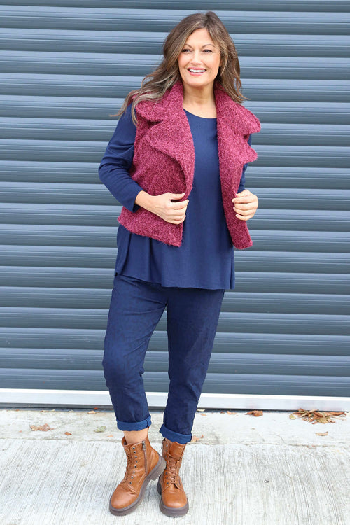 Esmeralda Gilet Wine