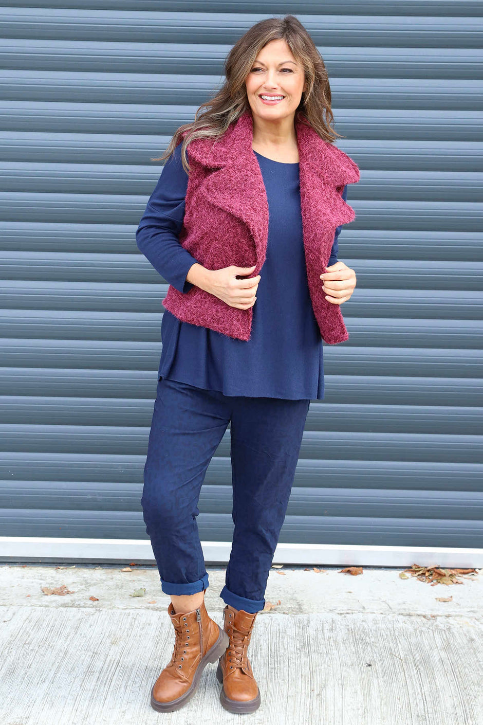 Esmeralda Gilet Wine