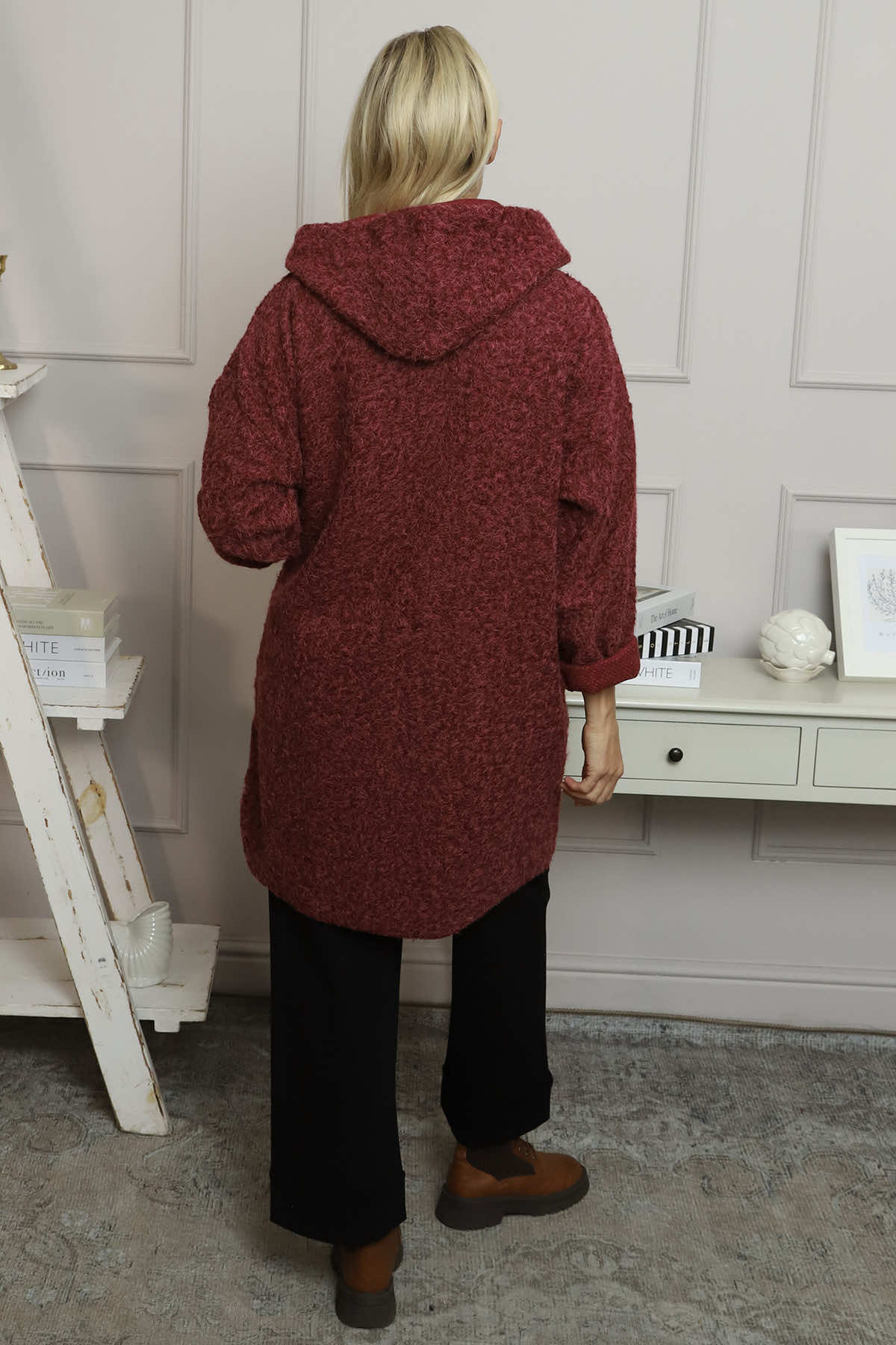 Clara Coat Red