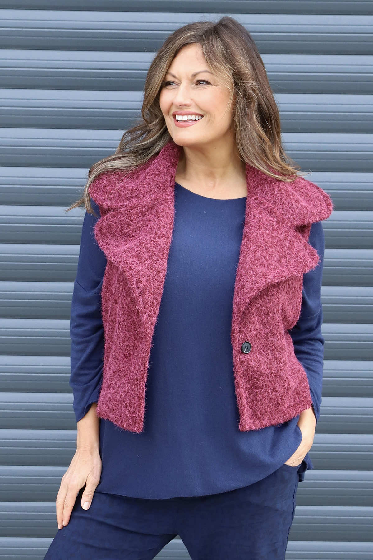 Esmeralda Gilet Wine