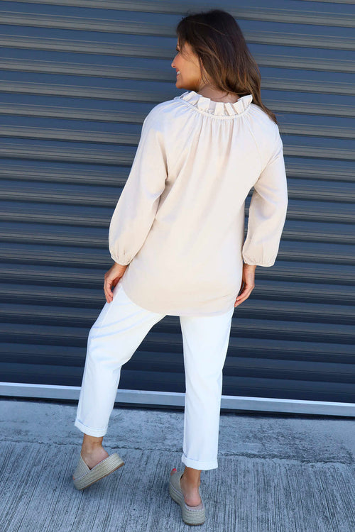 Charmaine Linen Top Stone - Image 4