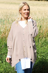 Hattie Knitted Cardigan Mocha