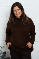 Elaine Knitted Jumper Cocoa Cocoa - Elaine Knitted Jumper Cocoa