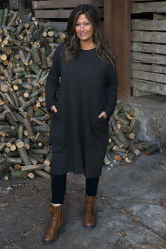 Simone Cotton Dress Cocoa