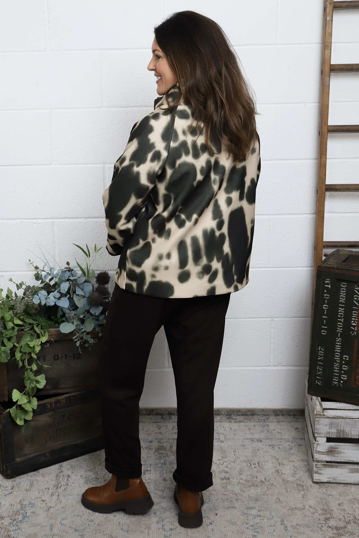 Cadence Swing Jacket Khaki