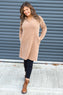 Irina Cord Collared Tunic Camel