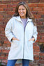 Sheila Zip Hooded Jacket Cream