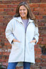 Sheila Zip Hooded Jacket Cream