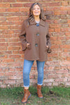 Marzia Button Jacket Cocoa