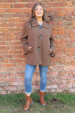 Marzia Button Jacket Cocoa Cocoa - Marzia Button Jacket Cocoa