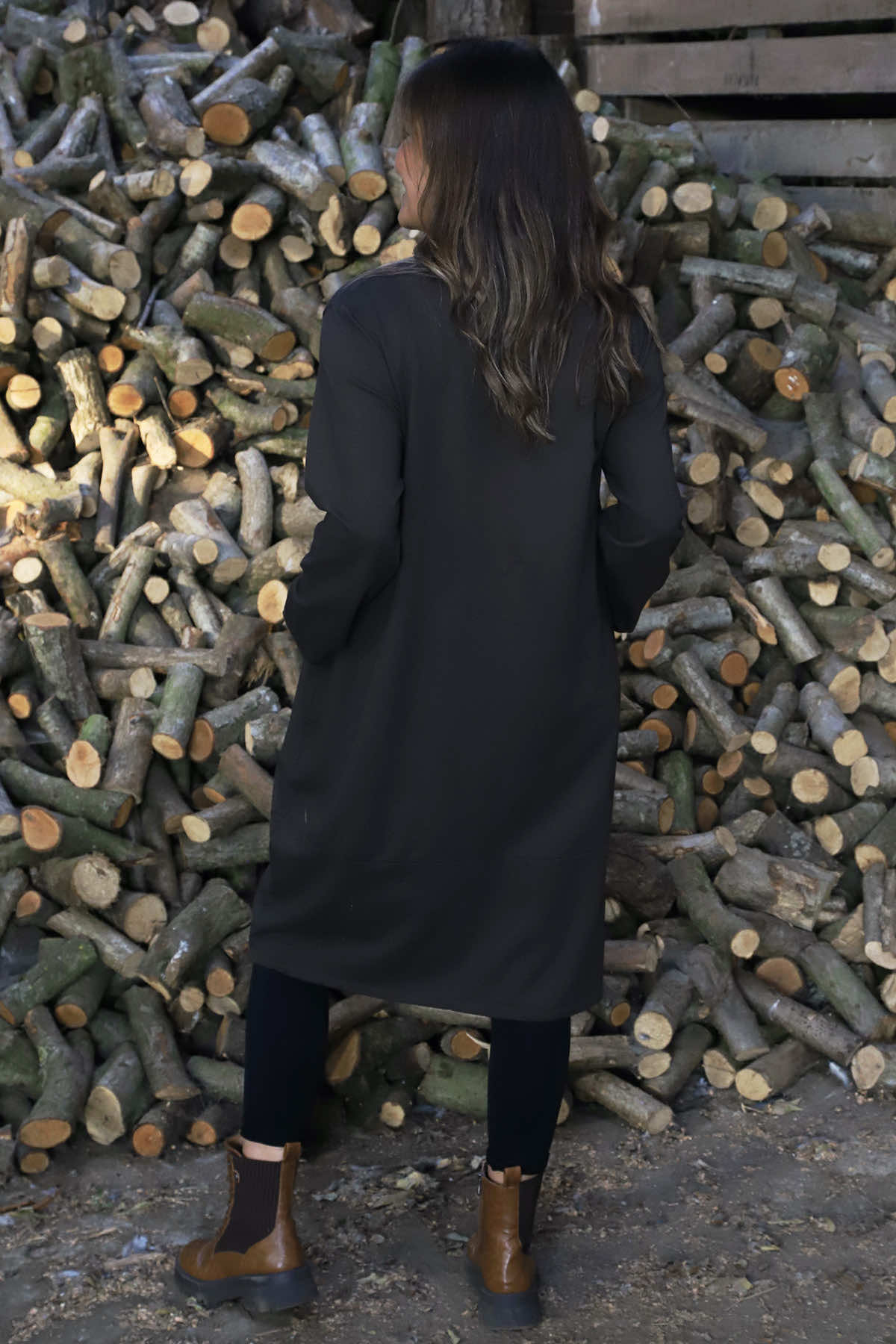 Simone Cotton Dress Cocoa