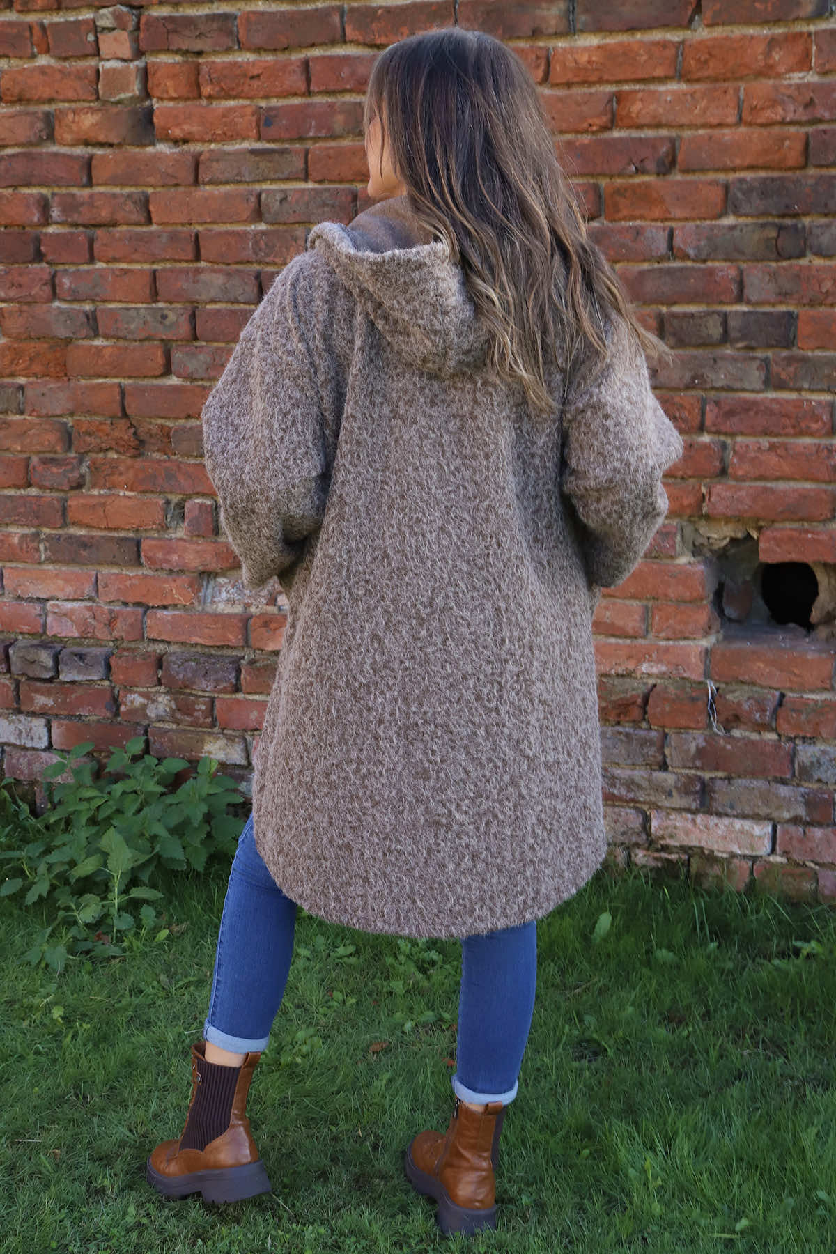 Sheila Zip Hooded Jacket Nutmeg