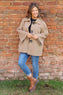 Marzia Button Jacket Camel