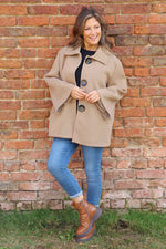 Marzia Button Jacket Camel Camel - Marzia Button Jacket Camel