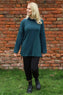 Tarka Cowl Neck Top Teal