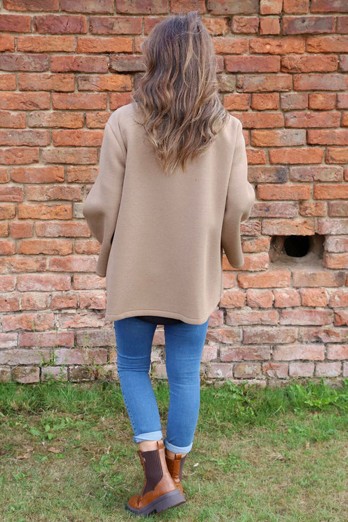 Marzia Button Jacket Camel - Image 4
