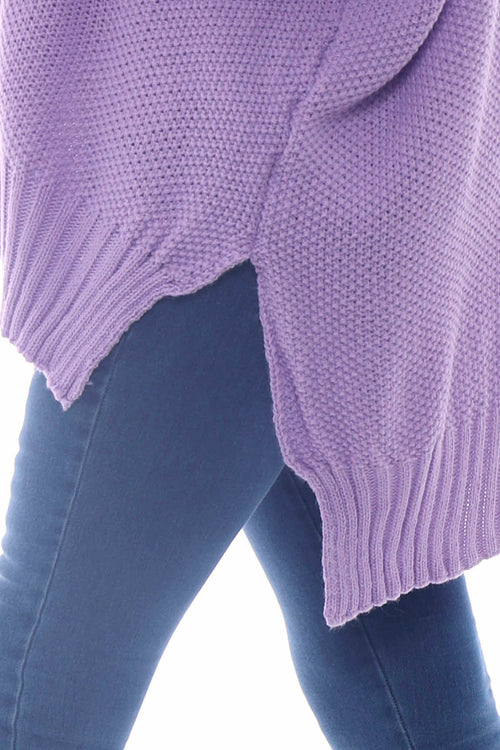 Bo Slouch Jumper Lilac - Image 5