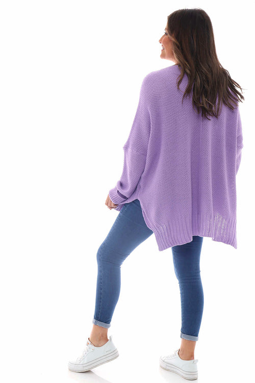 Bo Slouch Jumper Lilac - Image 6
