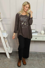 Lillian Cheers Jumper Cocoa Cocoa - Lillian Cheers Jumper Cocoa