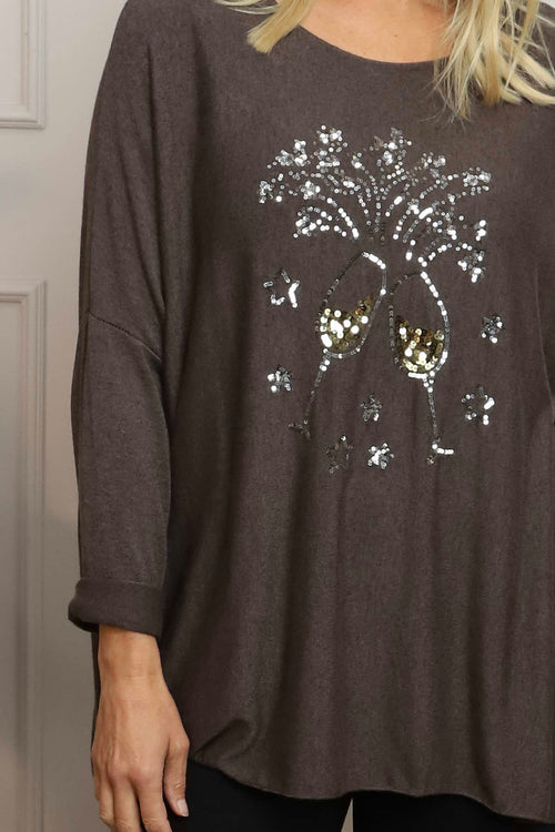 Lillian Cheers Jumper Cocoa - Image 4