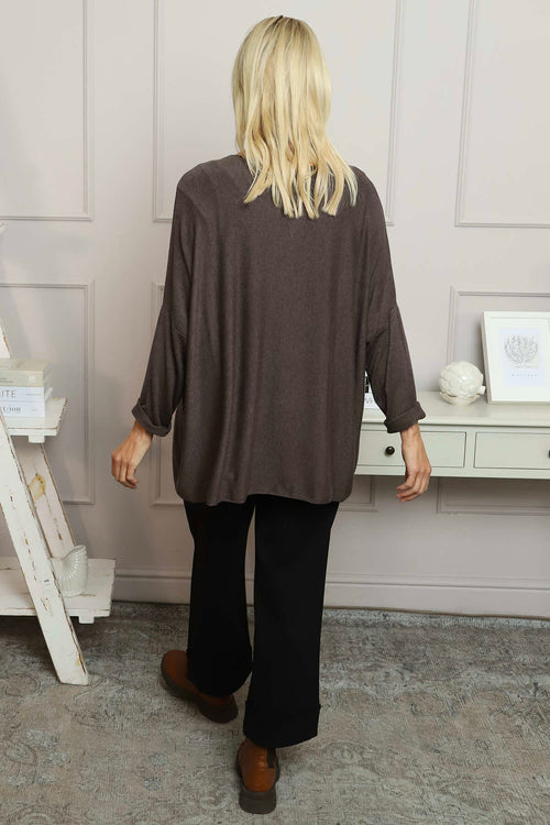 Lillian Cheers Jumper Cocoa - Image 6