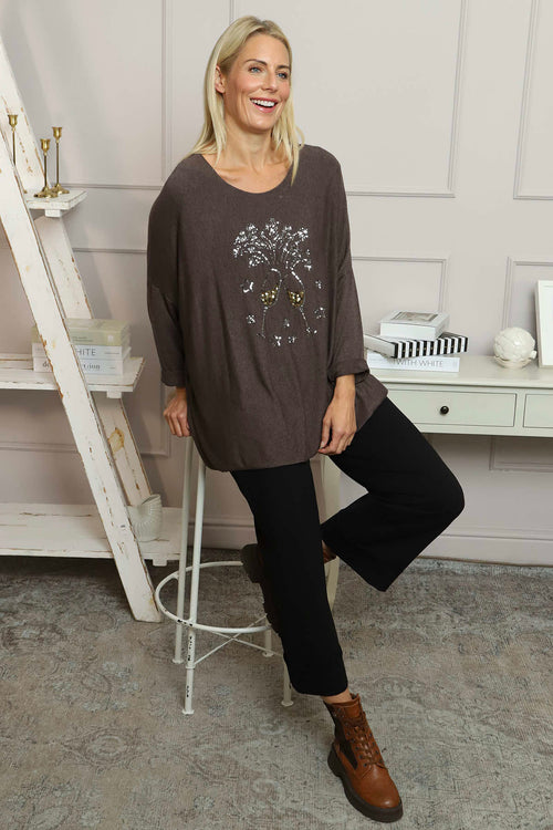 Lillian Cheers Jumper Cocoa - Image 5